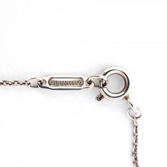 Tiffany & Co. Return to Heart Necklace, Sterling Silver 925, Pink, Women's - Picture 4 of 7